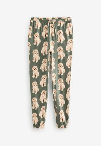 Next REGULAR FIT SET - Pidžaamad - sage green charlie the cockapoo