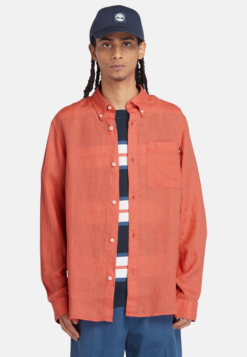 Timberland POCKET - Camicia - burnt sienna app