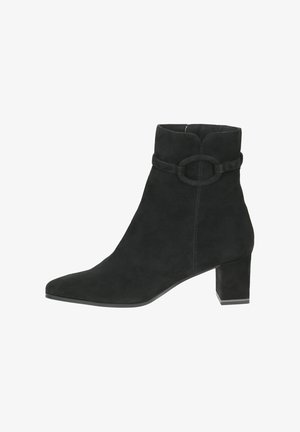 Caprice Botines - black suede