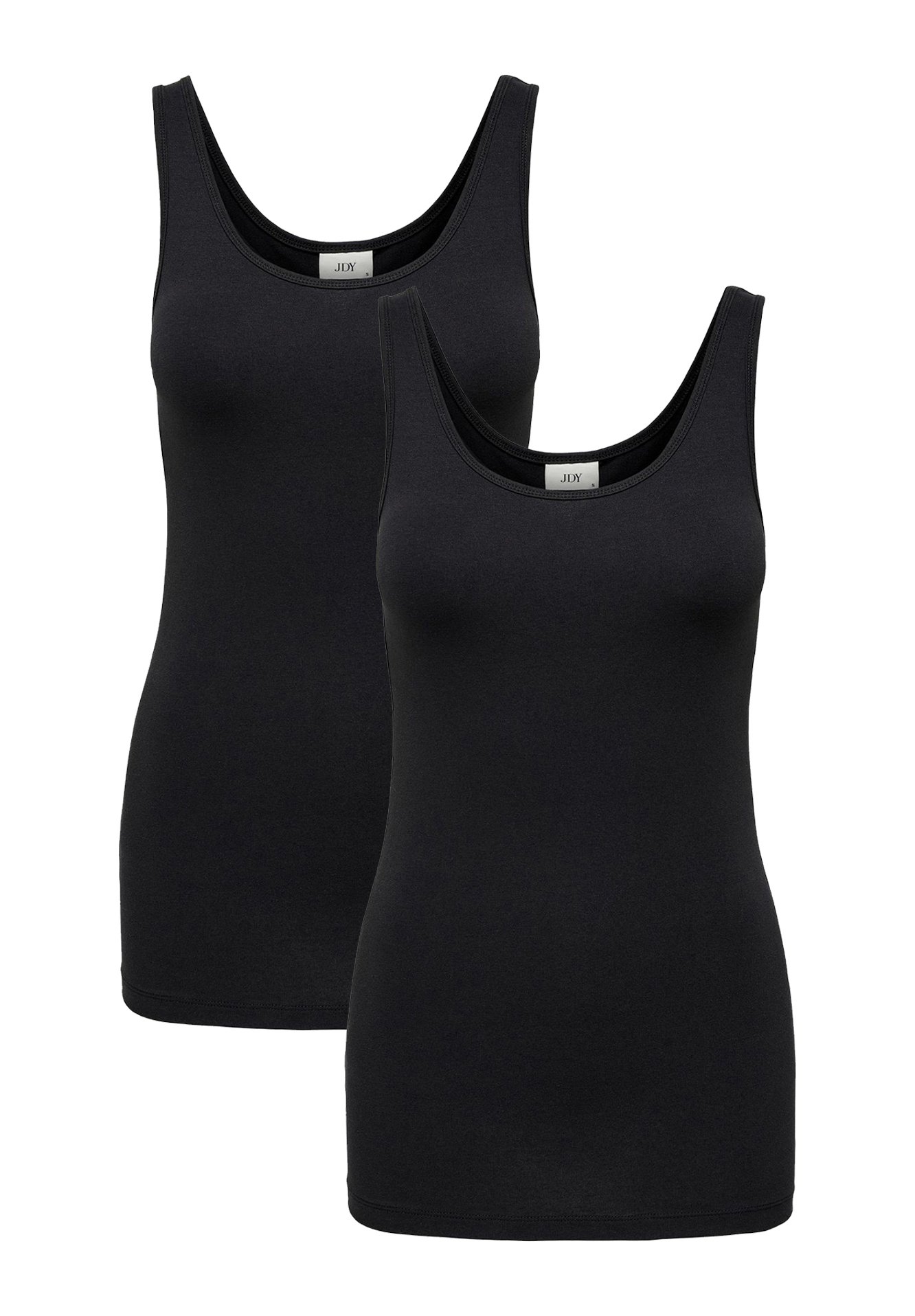 JdY Damen Spaghetti Tank Top 2er Pack | Ärmelloses Basic Shirt Rundhals | JDYAVA