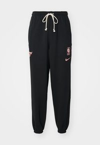 NBA CHICAGO BULLS PANT - Klub merchandise - black/pale ivory/red stardust