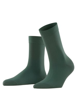 FALKE, COTTON TOUCH - Socken - hunter green
