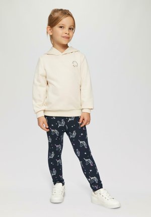 s.Oliver MIT ALL OVER PRINT - Leggings - navy