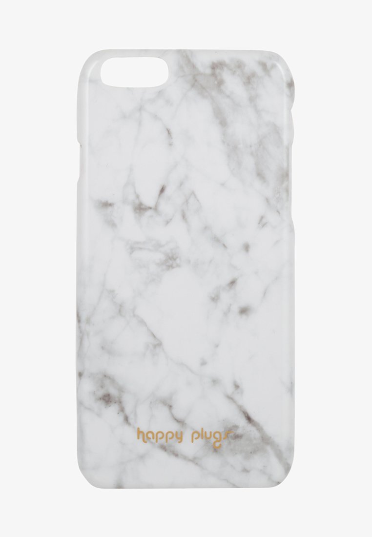 Happy Plugs Handyhülle - white carrara marble