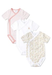 Ensemble De Bodies Bébé Coton Bio Manches Longues - Imprimés, Décolleté à Enfiler