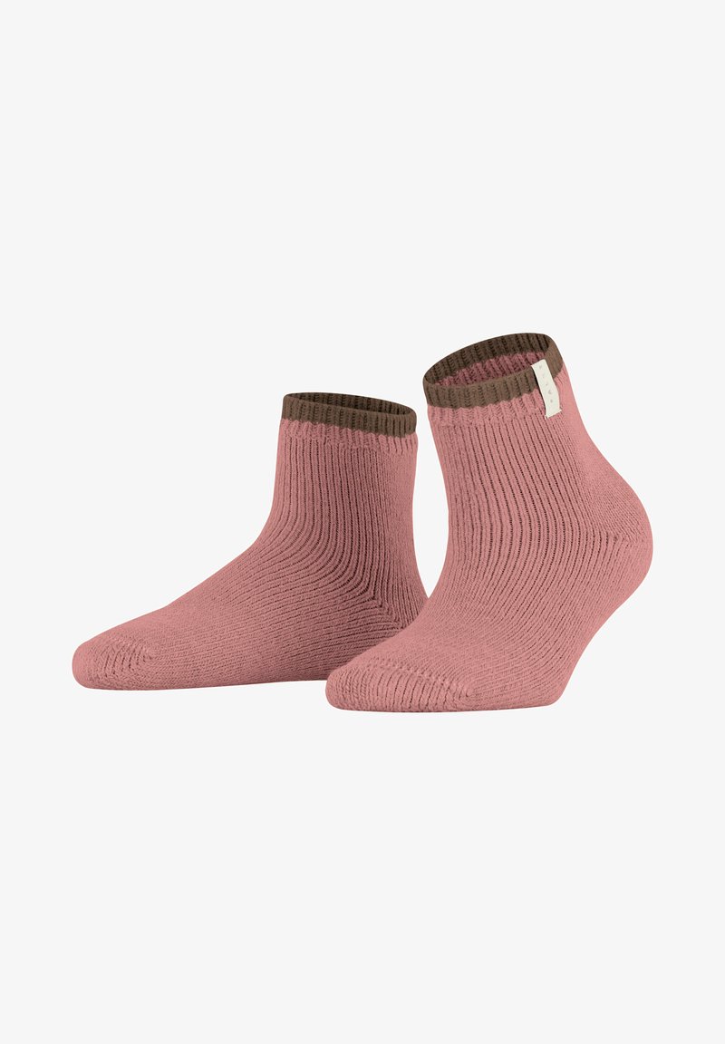 FALKE COSY PLUSH - Sokken - coralle
