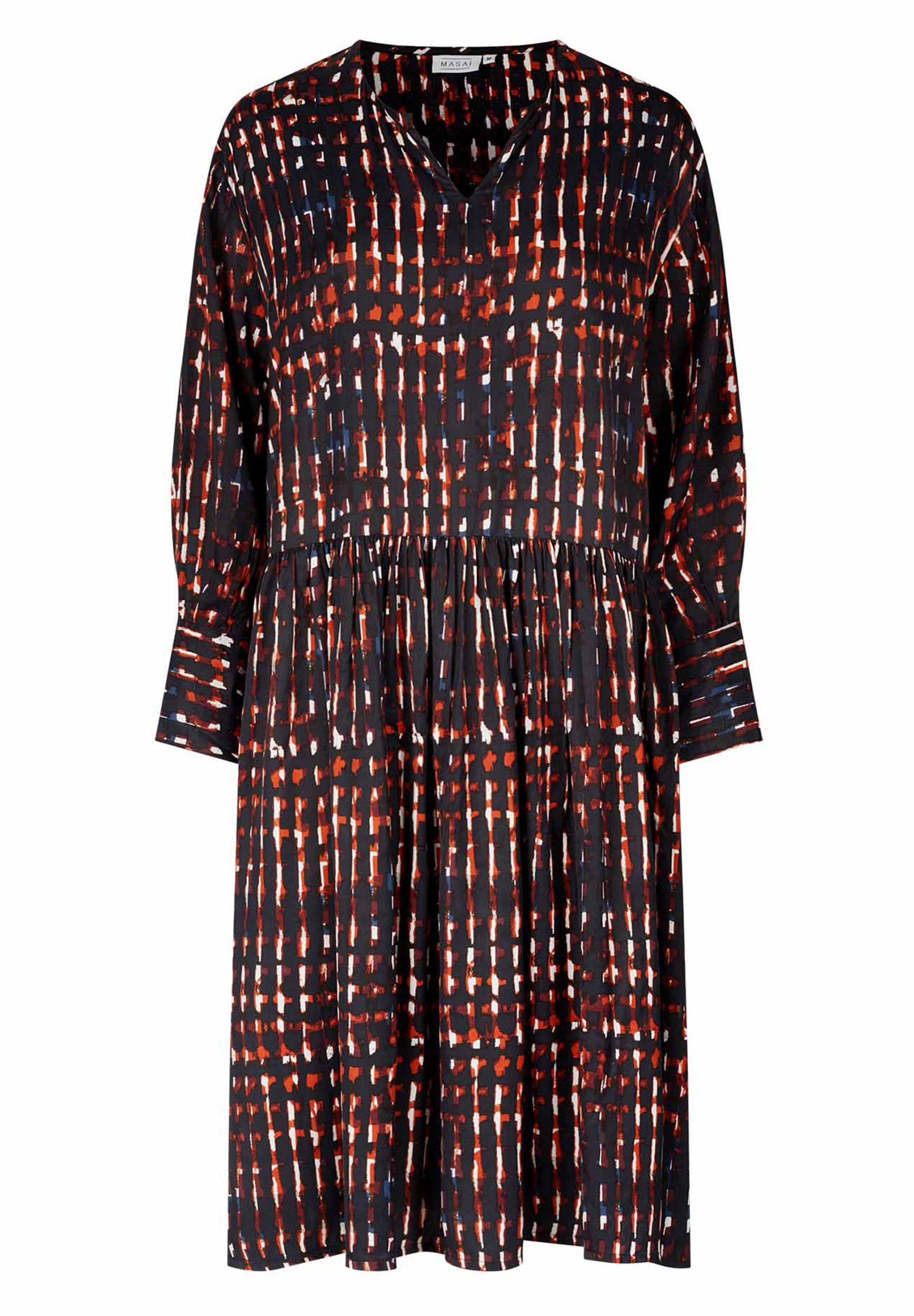 Masai NYMINI - Blousejurk - potters clay/meerkleurig - Zalando.nl