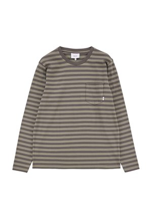 VERKSTAD LONG SLEEVE - Topper langermet - olive green