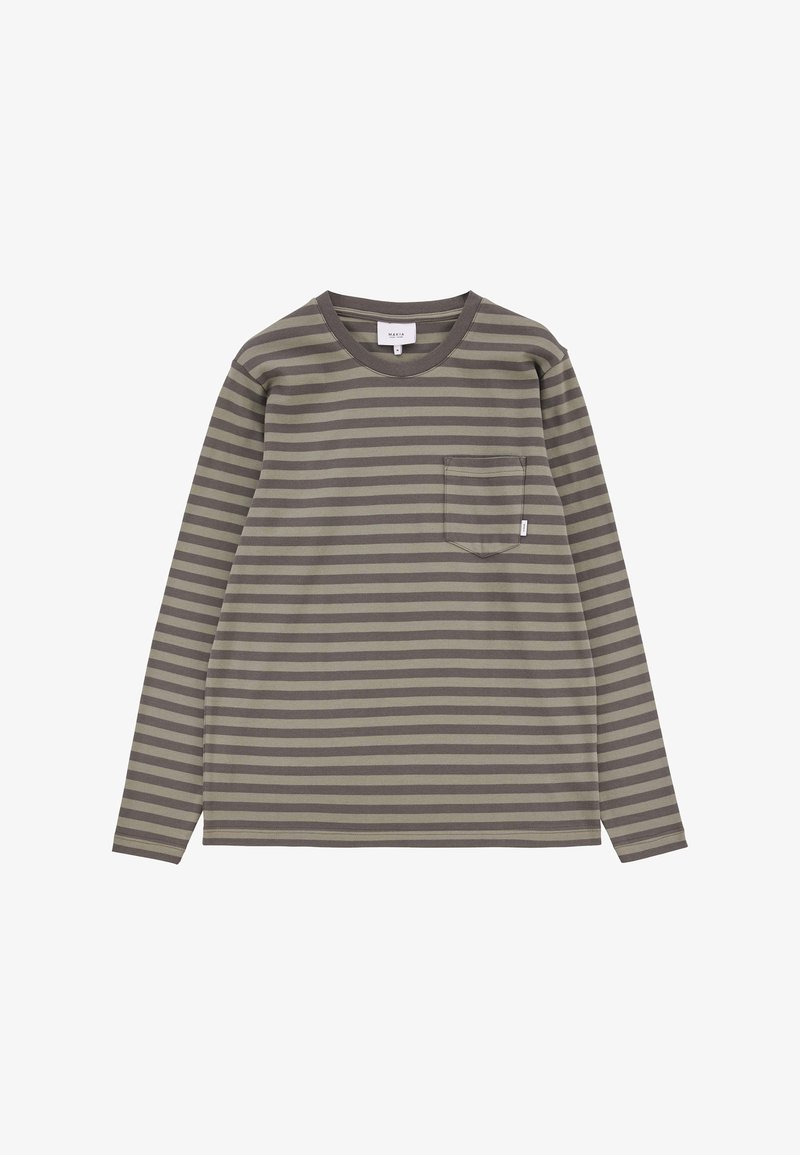 Makia VERKSTAD LONG SLEEVE - Majica z dolgimi rokavi - olive green