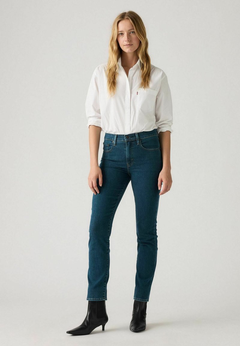 Levi’s® Slim fit jeans blauw denim/bluedenim