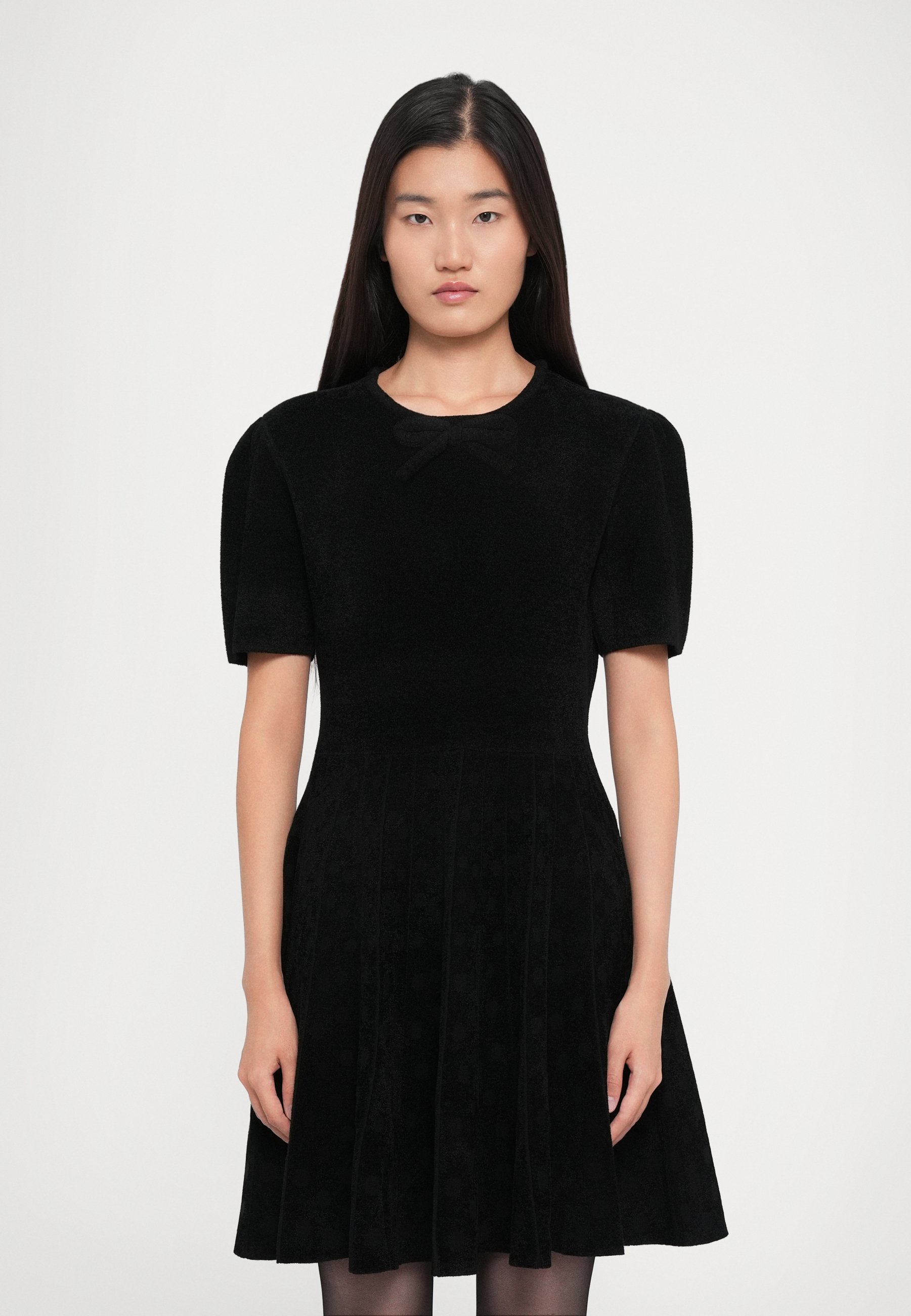 little black dress moline il ALIGNE Linen Mini Dress - Black