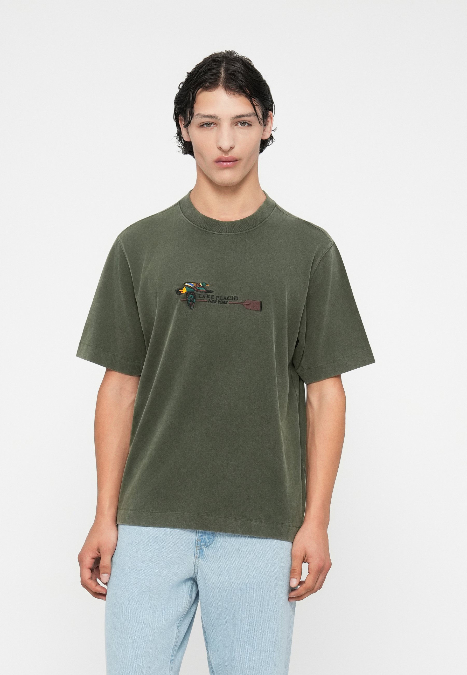 Abercrombie & Fitch COUNTRYSIDE - Print T-shirt - green - Zalando