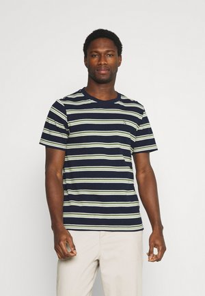 THOR STRIPE TEE - Print T-shirt - navy blazer