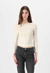 Gina Tricot Topper langermet - turtledove