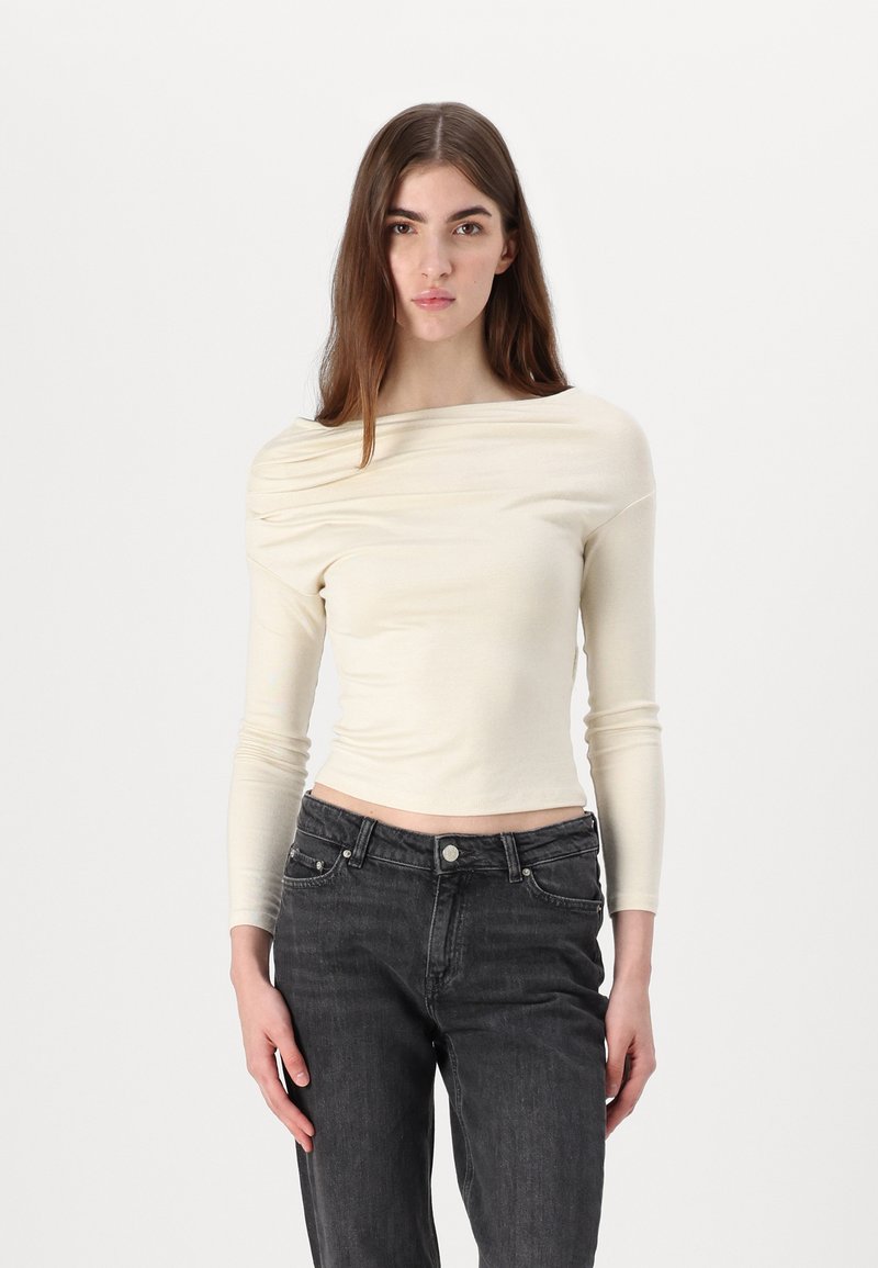 Gina Tricot Topper langermet - turtledove