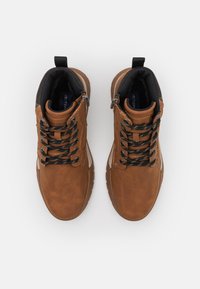 TOM TAILOR Stivaletti stringati - cognac