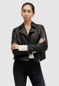 AllSaints VELA BIKER - Giacca di pelle - black