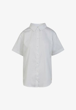 Coster Copenhagen, BOXY SHIRT WITH SHORT SLEEVES - Blusa - white - 200