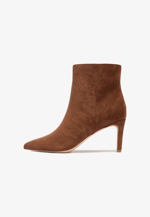 Jenny, Bottines à talons hauts - brown
