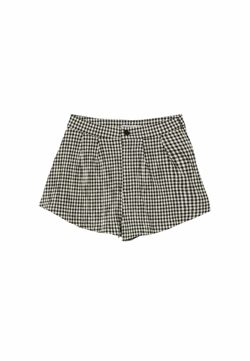 Damen Kleider | Stradivarius MIT VICHYKAROS Shorts mottled black/schwarz meliert - HN87251 Damen Kleider | Stradivarius MIT VICHYKAROS Shorts mottled black/schwarz meliert - HN87251