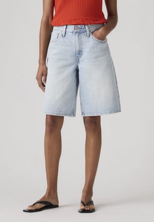 Levi's® MIDDY JORT - Džínové kraťasy - abraided art