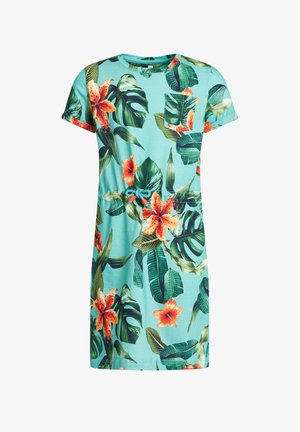 Jerseyklänning - turquoise