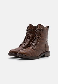 s.Oliver BLACK LABEL Schnürstiefelette - brown
