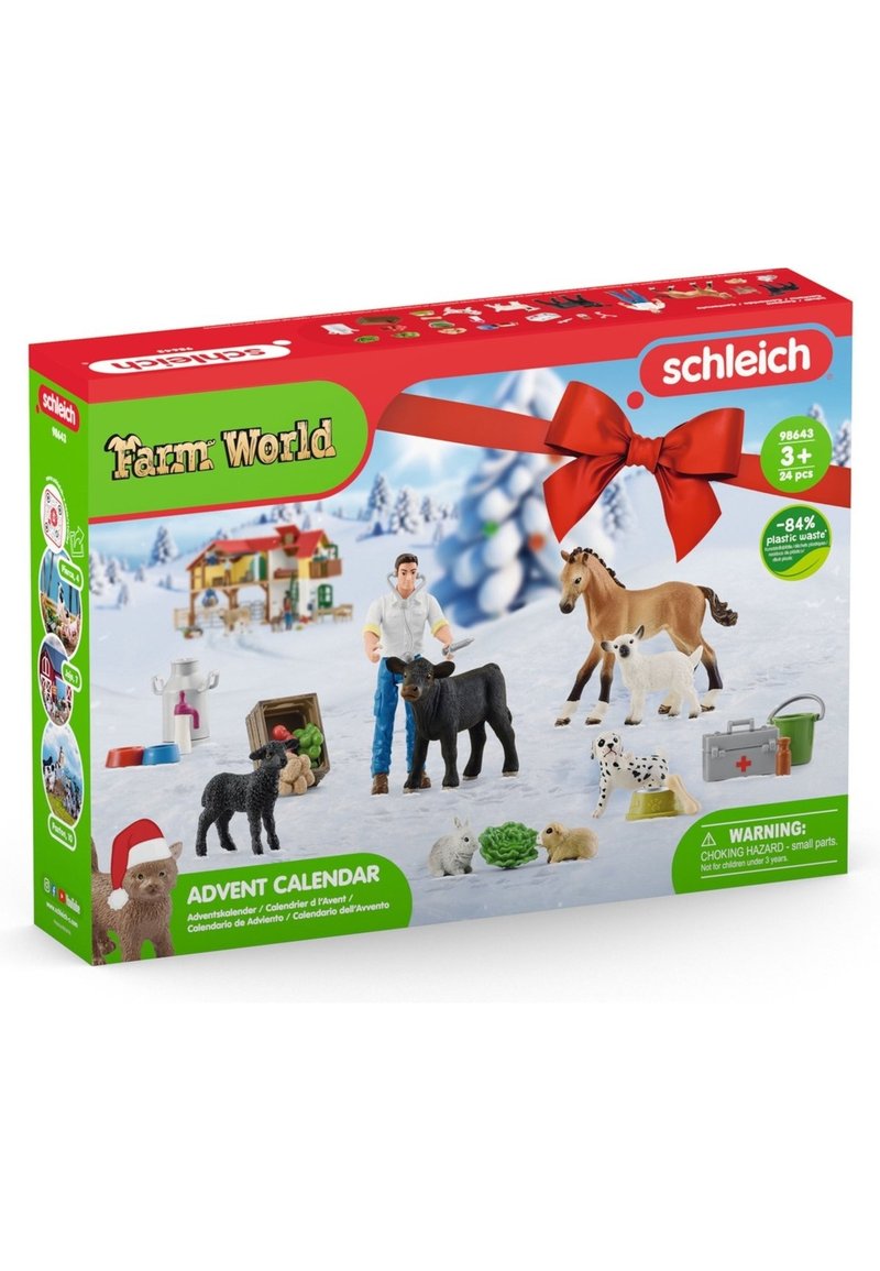 Schleich FARM WORLD ADVENT CALENDAR FW Miniatures multi coloured