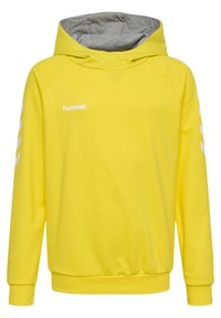 Hummel - HMLGO - Hoodie - blazing yellow Miniatuurafbeelding 1