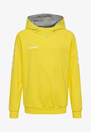 HMLGO - Kapuzenpullover - blazing yellow