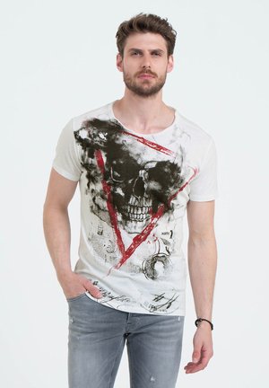 KEY LARGO T-Shirt Uomo Girocollo Klmastering Round - Cotone Morbido Con Stampe - 3