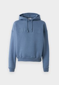 DOUBLE HOODIE UNISEX - Φούτερ με κουκούλα - blue horizon