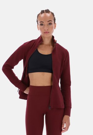 PEPLUM - Allvädersjacka - tawny port