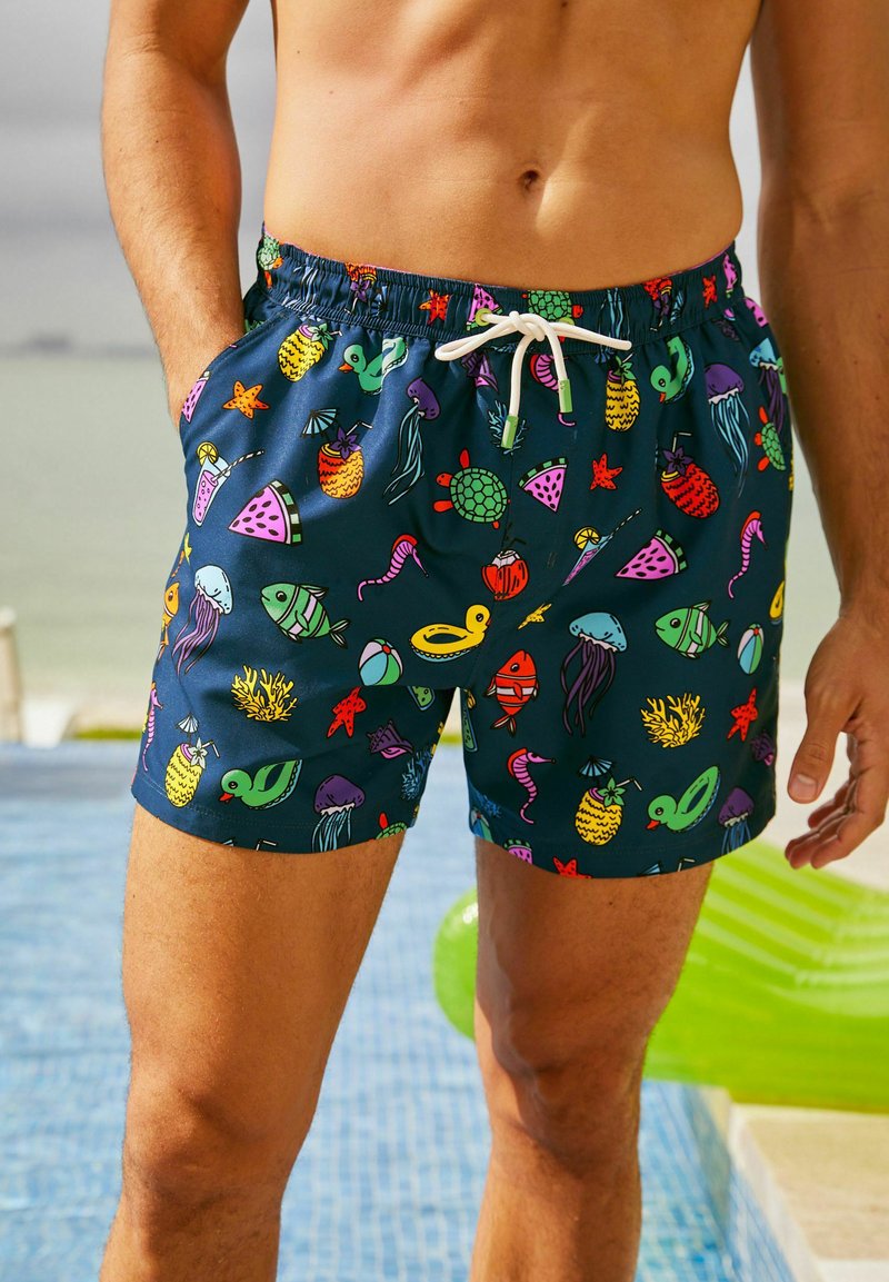 Next Badeshorts black inflatable floats/schwarz Zalando.de