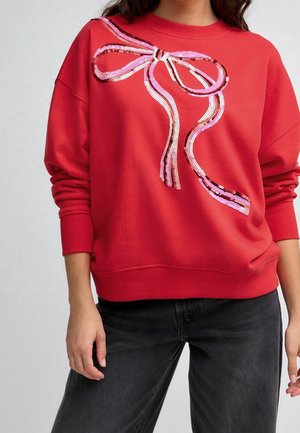 Sweatshirt - red
