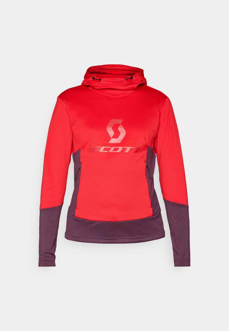 SCOTT Sports Hoodie rood