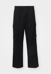 PULL ON STRAIGHT - Cargohose - black