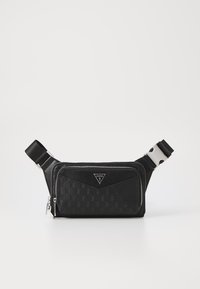 Guess SIENA FLAT BUMBAG ZIP AROUND - Riñonera - black