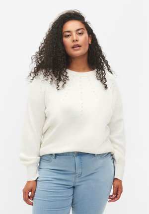 WITH BEADS - Jumper - birch as sample