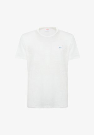 Sun68, T-shirt basic - bianco