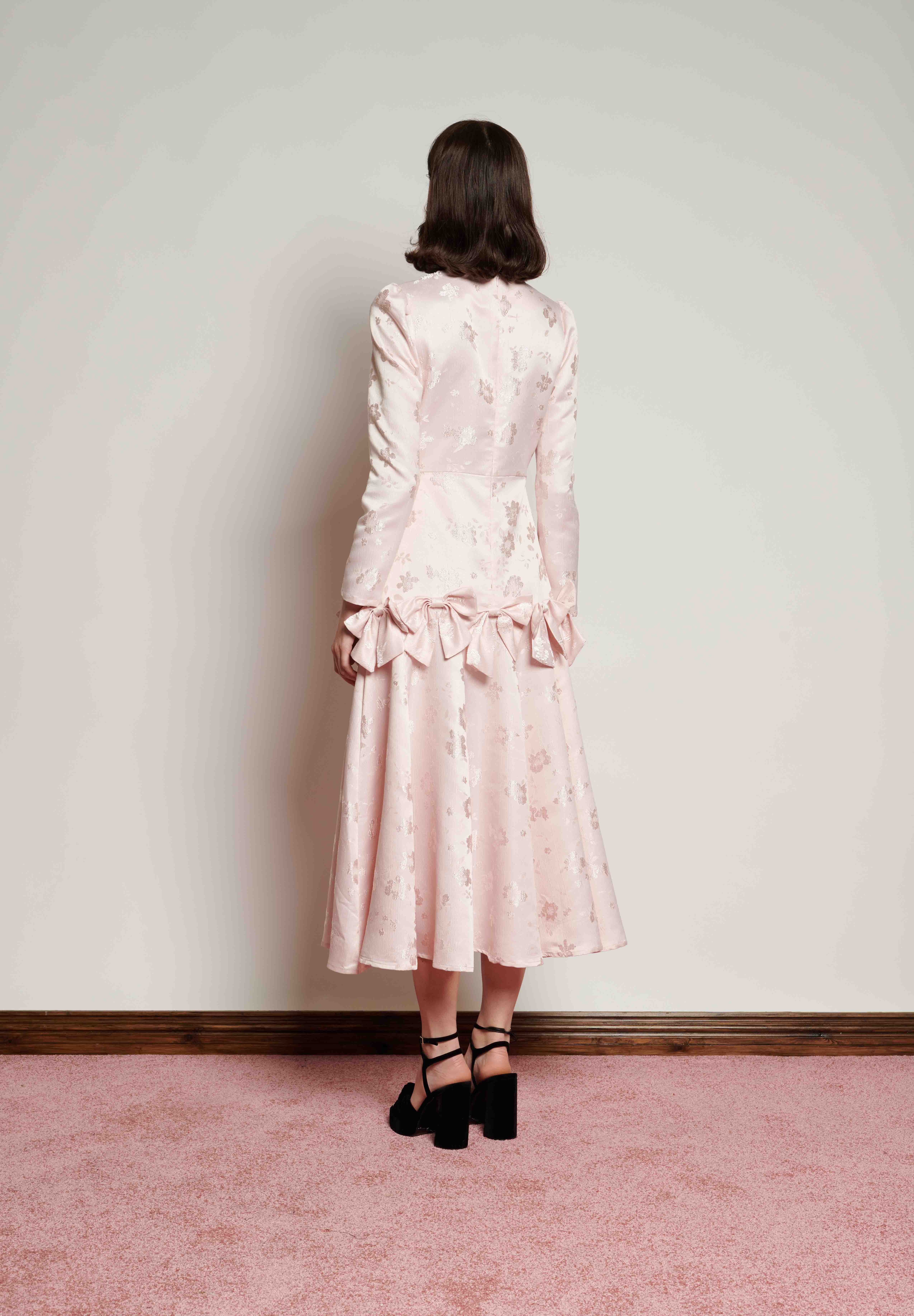 Sister Jane GLOSS MIDI DRESS - Cocktail dress / Party dress - pink