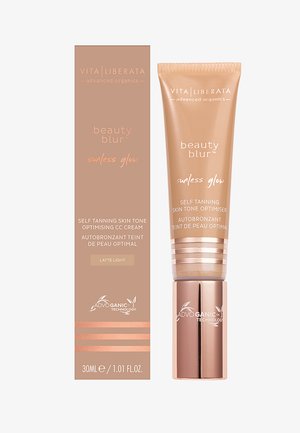 BEAUTY BLUR SUNLESS GLOW - Self tan - latte light