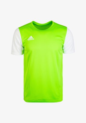 adidas Performance, ESTRO 19 FUSSBALLTRIKOT HERREN - Športové tričko - solar green/white
