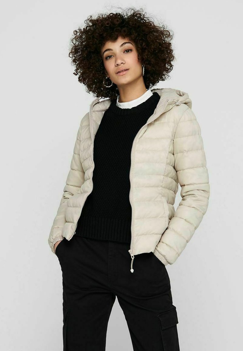 ONLY - ONLTAHOE HOOD JACKET  - Veste mi-saison - pumice stone, Agrandir