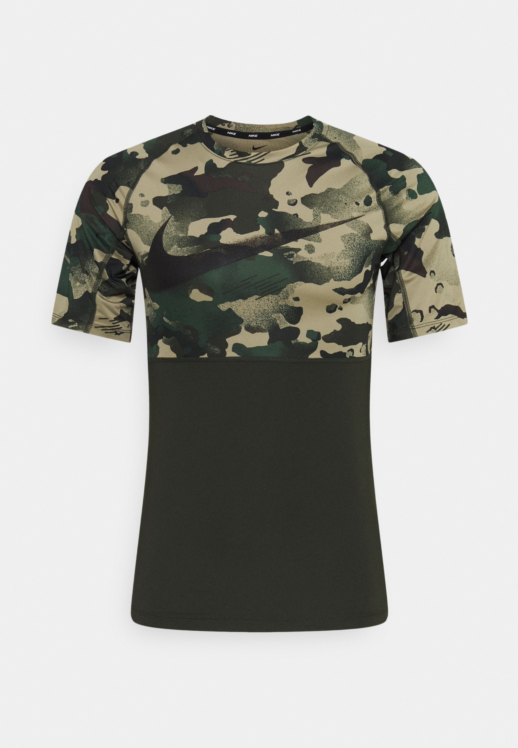 SLIM CAMO T Shirt print sequoiablack SLIM CAMO T Shirt print sequoiablack