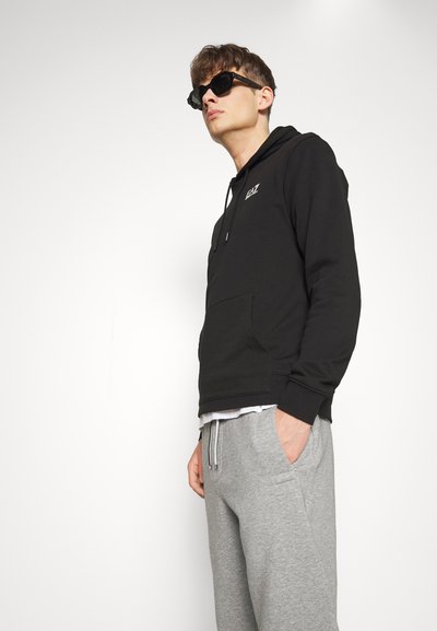 Emporio Armani TROUSER - Calças de fato de treino - grigio melange med