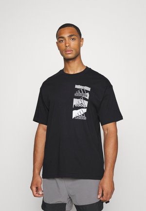 Printtipaita - black