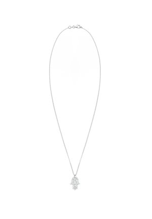 SPARKLING HAMSA HAND - MIT KRISTALLEN VON SWAROVSKI® - Kaulakoru - silver-coloured