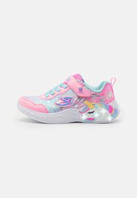 Skechers - UNICORN DREAMS - Sneakers laag - pink sparkle/turquoise Miniatuurafbeelding 1