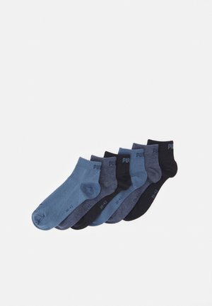 Puma UNISEX 6 PACK - Sportsocken - blue combo